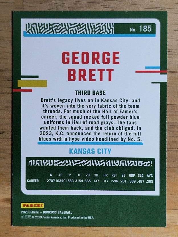 2023 Donruss #185 George Brett