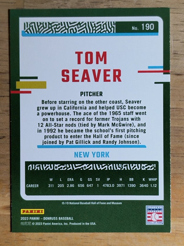 2023 Donruss #190 Tom Seaver