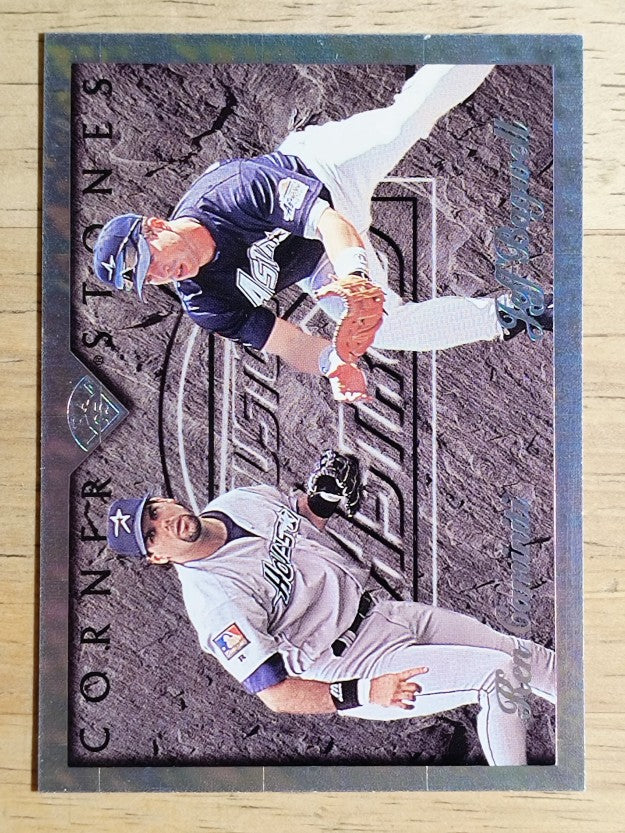 1995 Leaf Cornerstones #4 Jeff Bagwell/Ken Caminiti