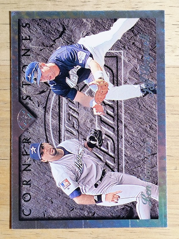 1995 Leaf Cornerstones #4 Jeff Bagwell/Ken Caminiti