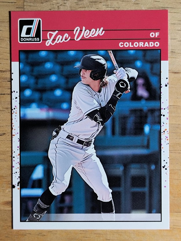 2023 Donruss #254 Zac Veen RETRO