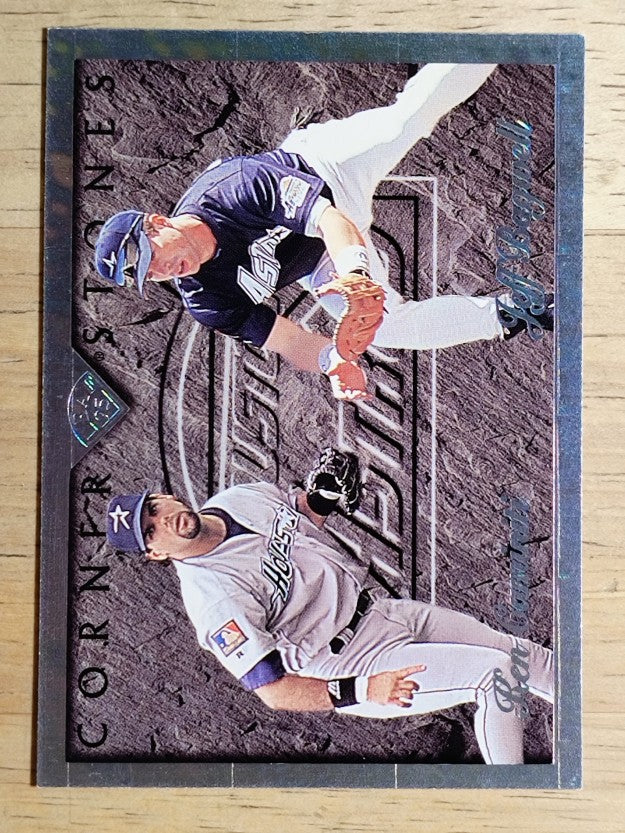 1995 Leaf Cornerstones #4 Jeff Bagwell/Ken Caminiti