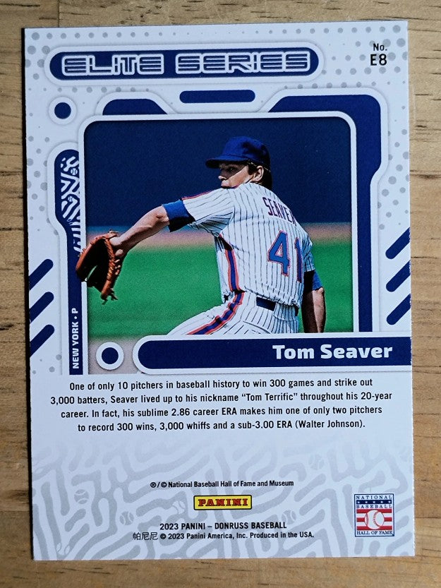 2023 Donruss Elite Series Rapture #8 Tom Seaver