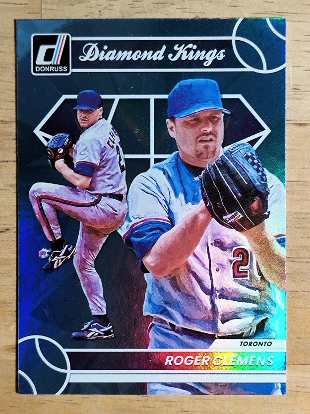 2023 Donruss Holo Blue #21 Roger Clemens DK
