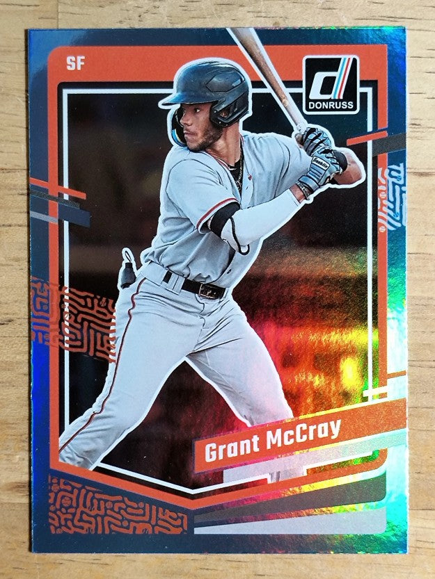 2023 Donruss Holo Blue #145 Grant McCray