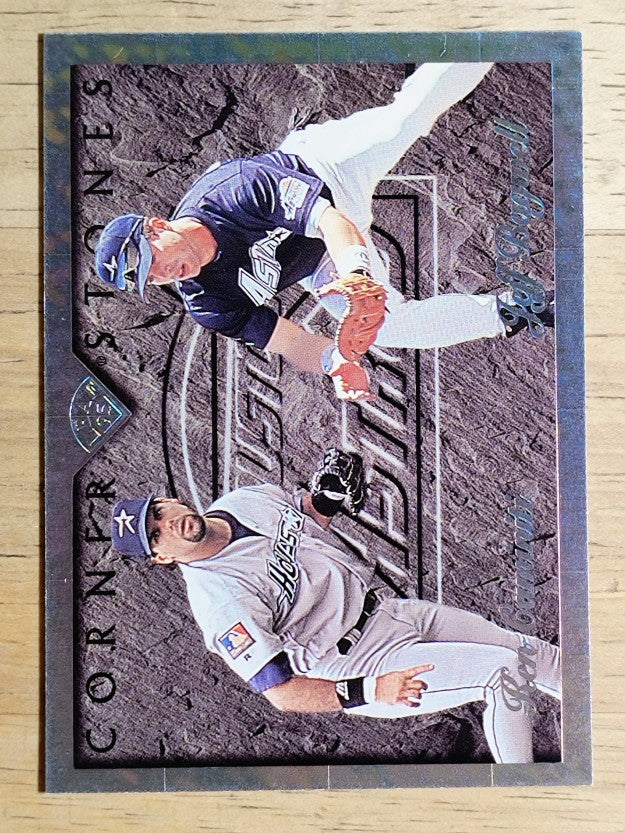 1995 Leaf Cornerstones #4 Jeff Bagwell/Ken Caminiti