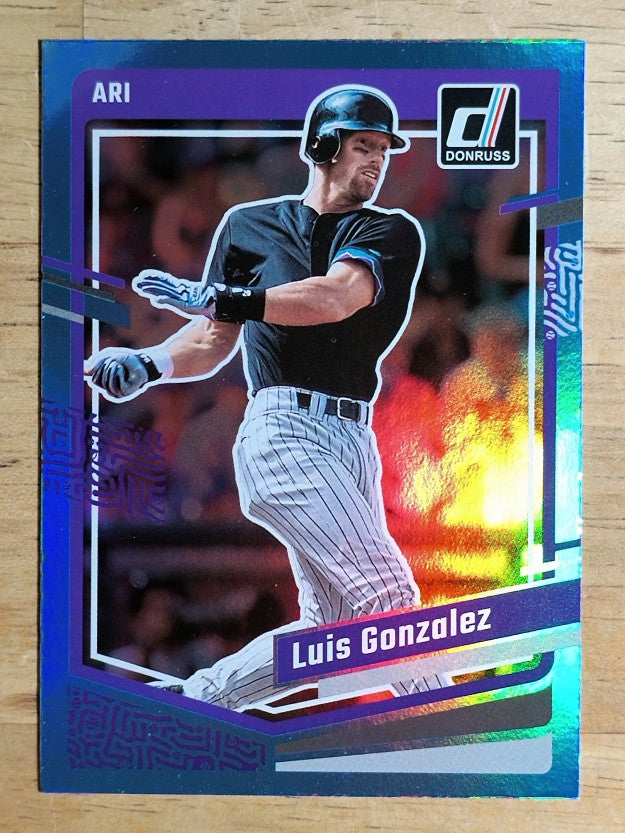 2023 Donruss Holo Blue #187 Luis Gonzalez