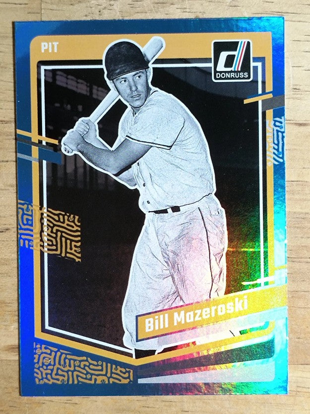 2023 Donruss Holo Blue #198 Bill Mazeroski