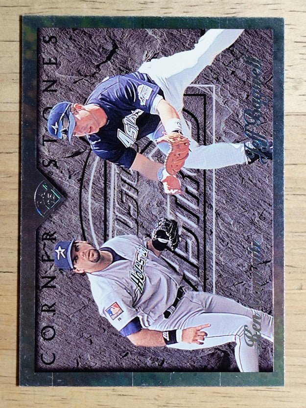 1995 Leaf Cornerstones #4 Jeff Bagwell/Ken Caminiti