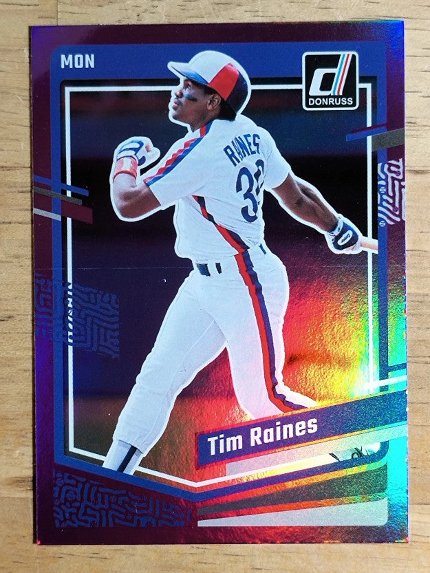 2023 Donruss Holo Purple #223 Tim Raines