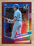 2023 Donruss Holo Red #204 Ryne Sandberg