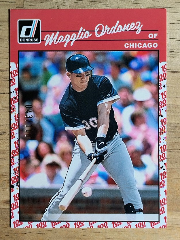 2023 Donruss One Hundred #263 Magglio Ordonez RETRO