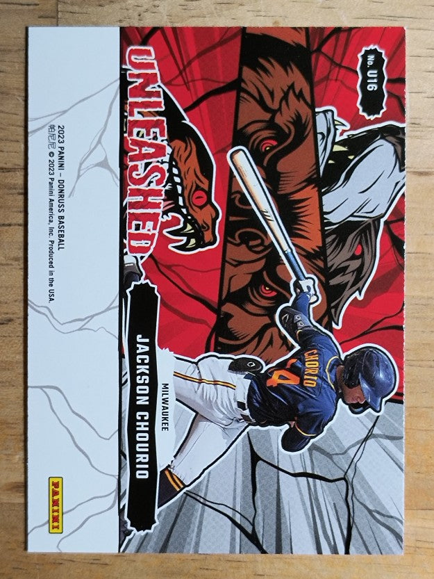 2023 Donruss Unleashed Rapture #16 Jackson Chourio