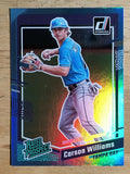 2023 Donruss Holo Blue #65 Carson Williams