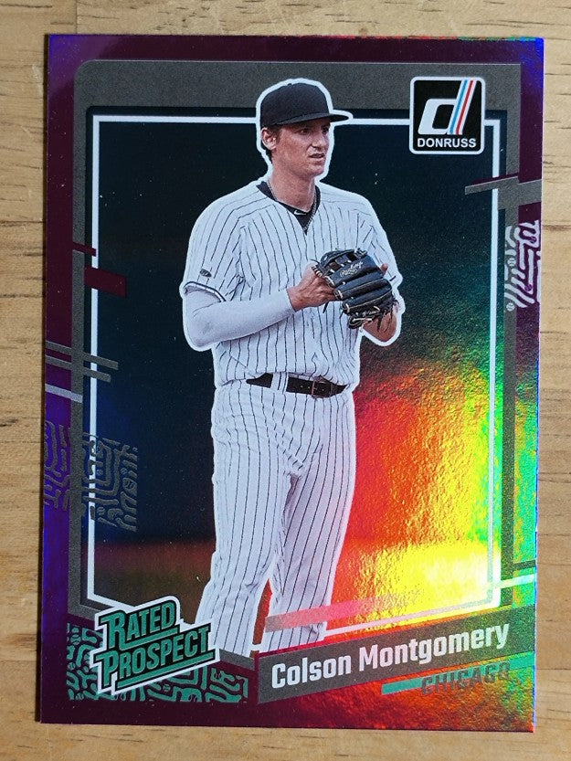 2023 Donruss Holo Purple #56 Colson Montgomery