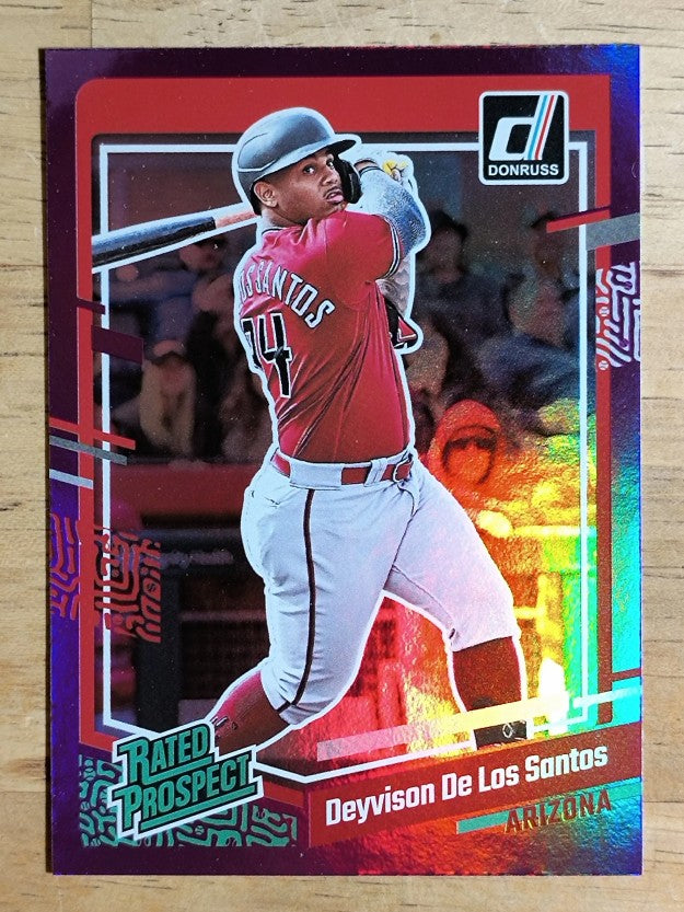 2023 Donruss Holo Purple #79 Deyvison de los Santos