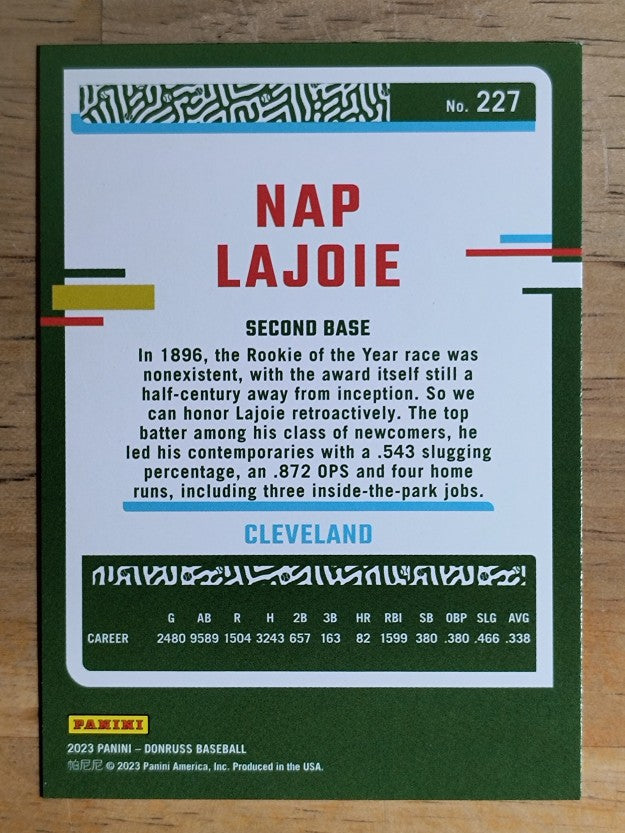 2023 Donruss #227 Nap Lajoie