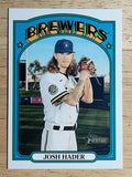 2021 Topps Heritage #395 Josh Hader