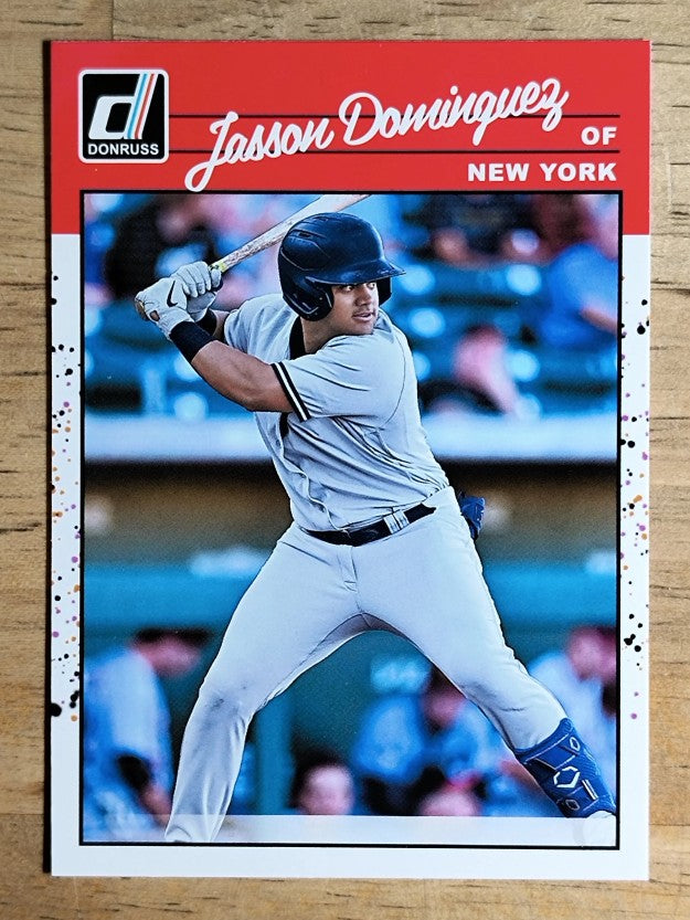 2023 Donruss Retro Variations #253 Jasson Dominguez