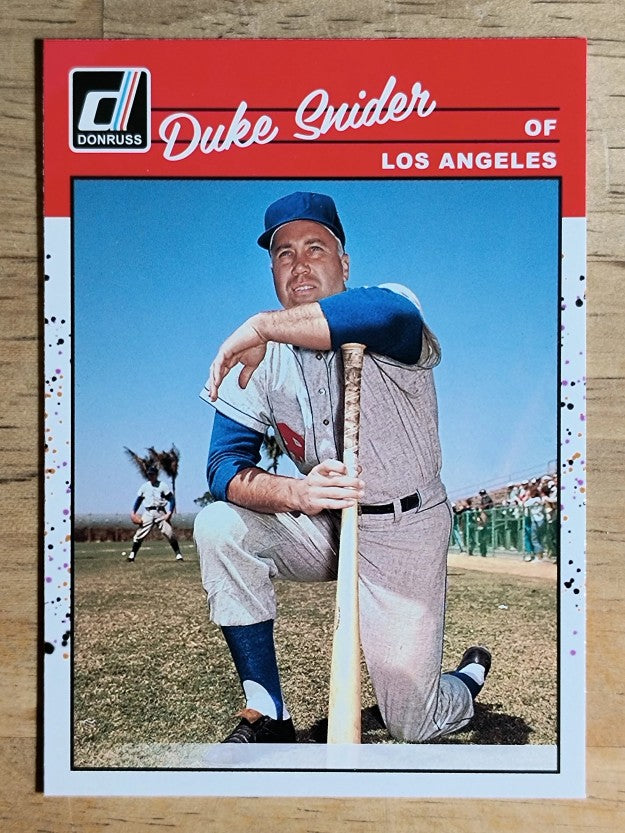 2023 Donruss Retro Variations #282 Duke Snider
