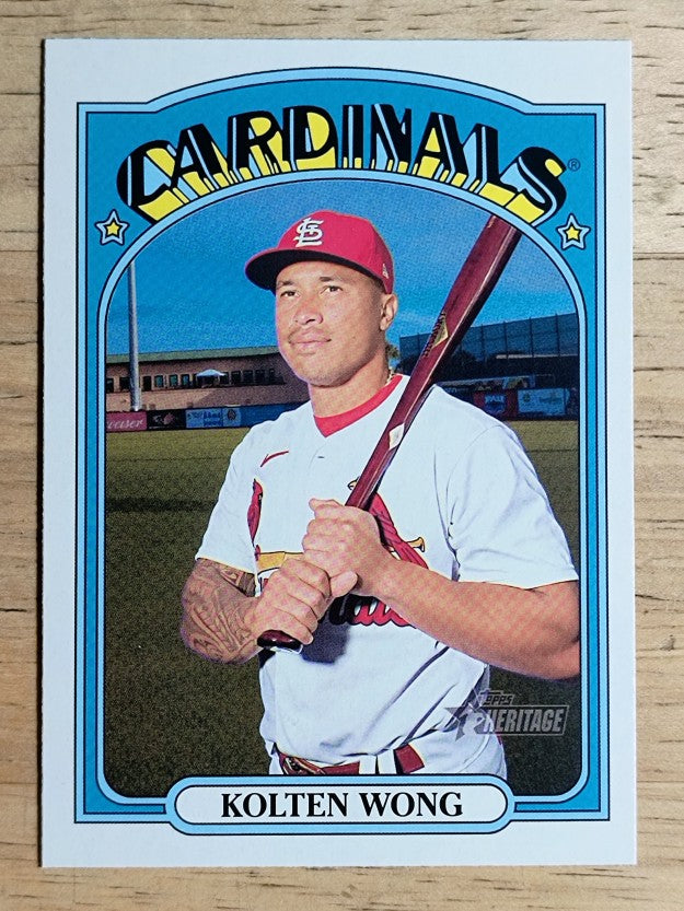2021 Topps Heritage #399 Kolten Wong