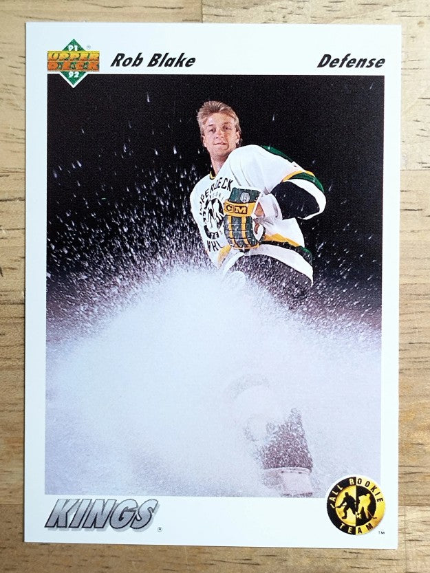 1991-92 Upper Deck #43 Rob Blake ART