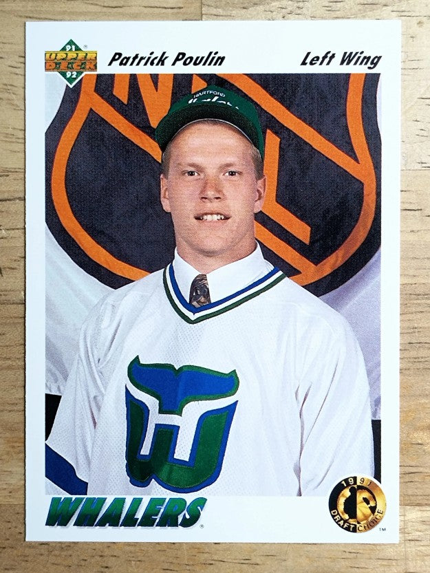 1991-92 Upper Deck #65 Patrick Poulin RC