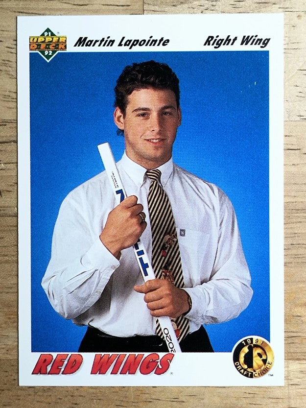 1991-92 Upper Deck #66 Martin Lapointe