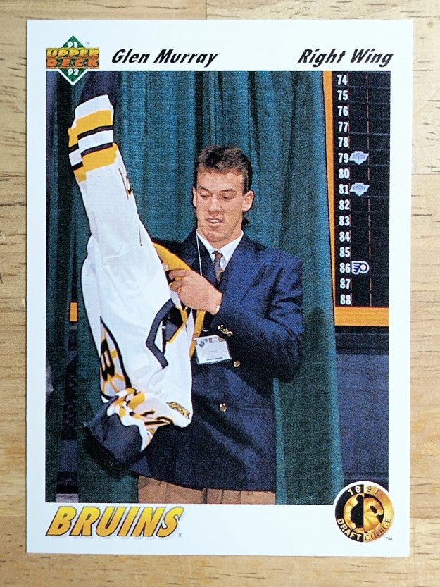 1991-92 Upper Deck #69 Glen Murray RC
