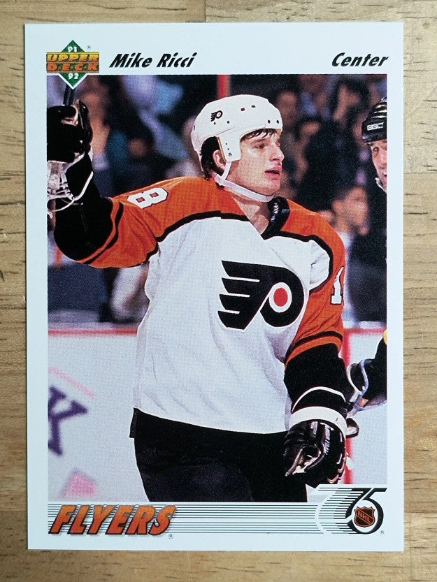 1991-92 Upper Deck #143 Mike Ricci