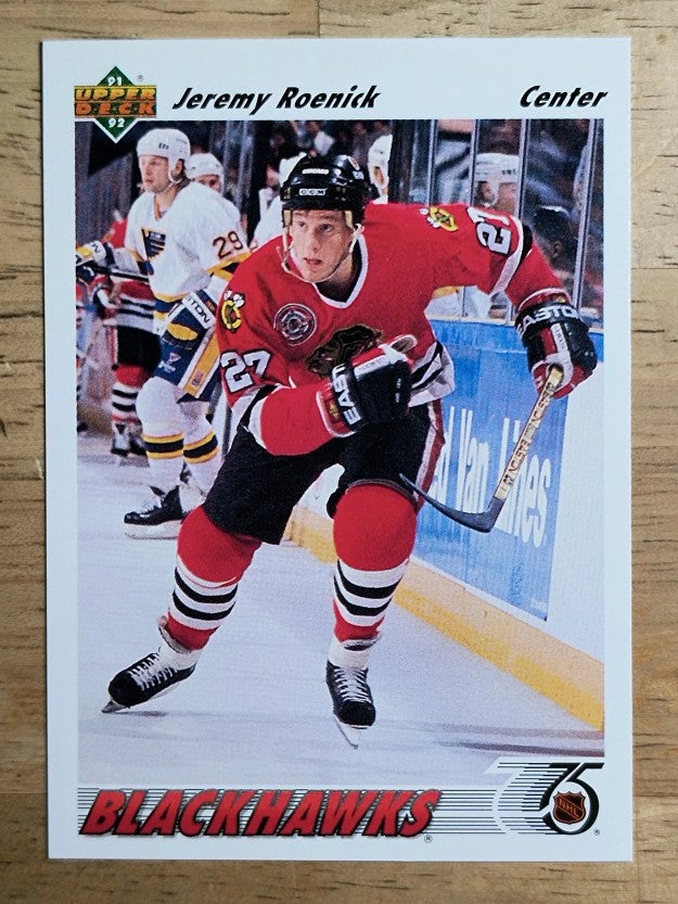 1991-92 Upper Deck #166 Jeremy Roenick