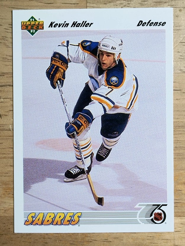1991-92 Upper Deck #192 Kevin Haller RC