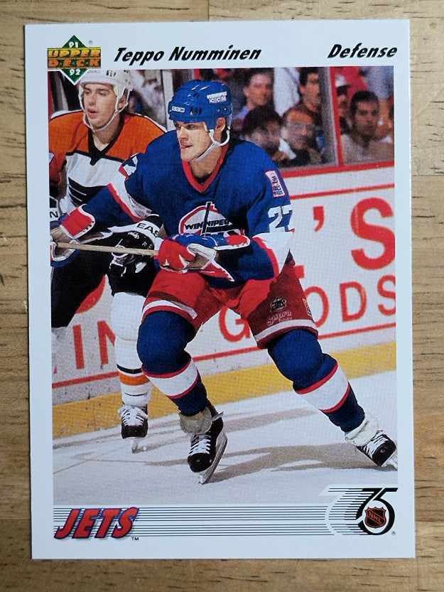 1991-92 Upper Deck #240 Teppo Numminen