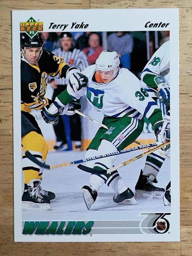 1991-92 Upper Deck #323 Terry Yake