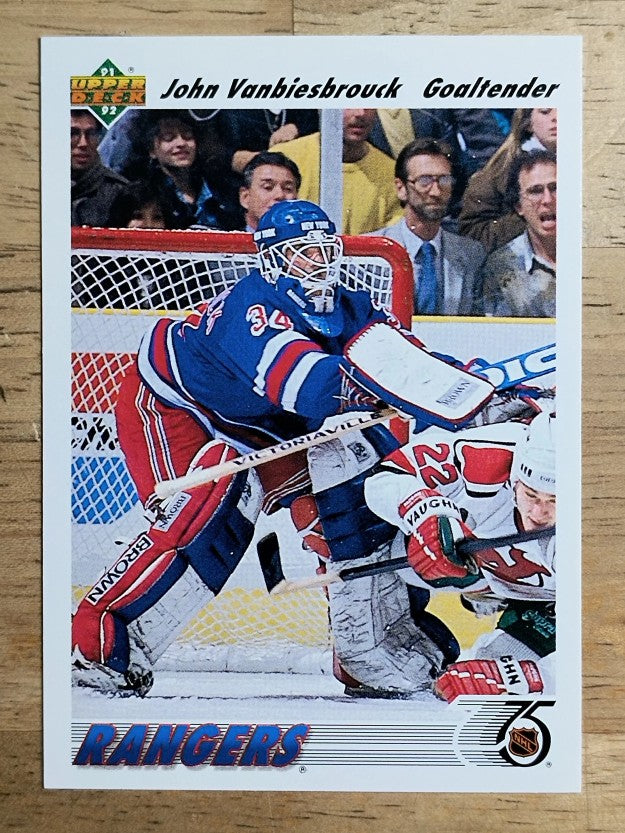 1991-92 Upper Deck #324 John Vanbiesbrouck