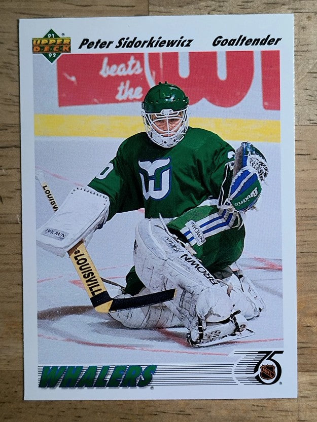 1991-92 Upper Deck #325 Peter Sidorkiewicz