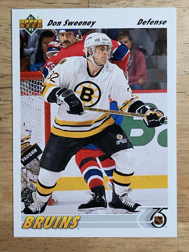 1991-92 Upper Deck #338 Don Sweeney