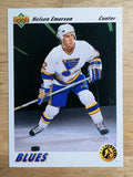 1991-92 Upper Deck #445 Nelson Emerson SR