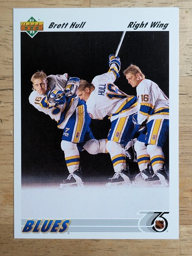 1991-92 Upper Deck #464 Brett Hull