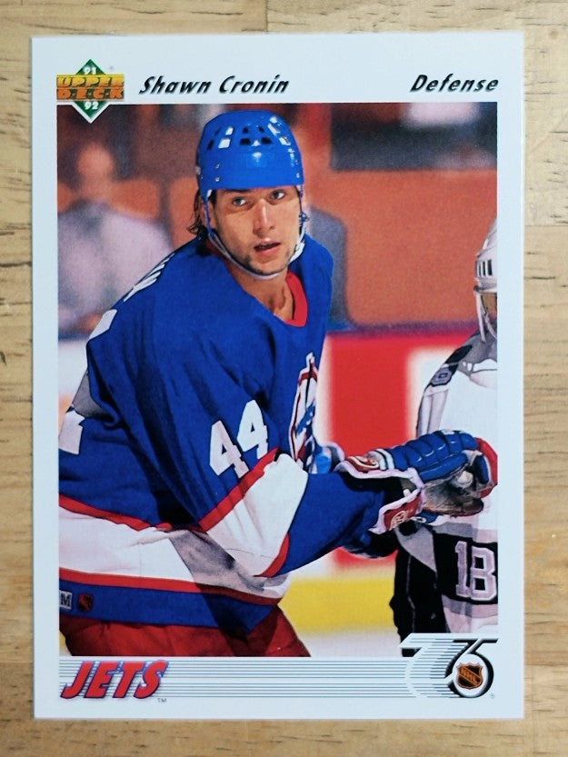 1991-92 Upper Deck #478 Shawn Cronin