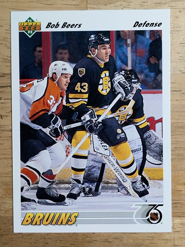 1991-92 Upper Deck #490 Bob Beers