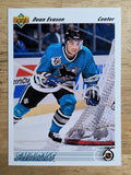 1991-92 Upper Deck #560 Dean Evason
