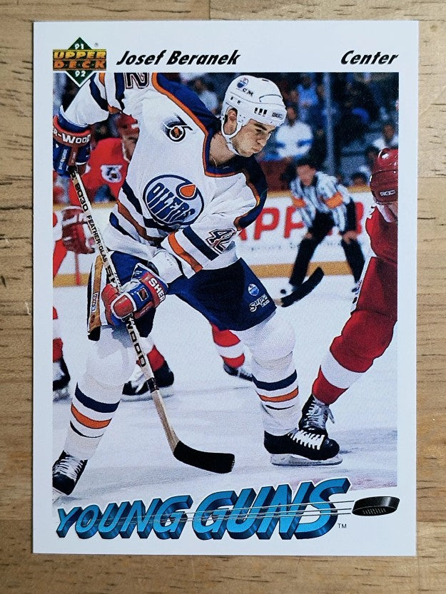 1991-92 Upper Deck #595 Josef Beranek