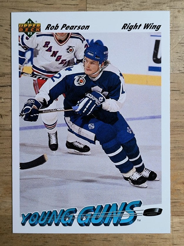 1991-92 Upper Deck #598 Rob Pearson RC