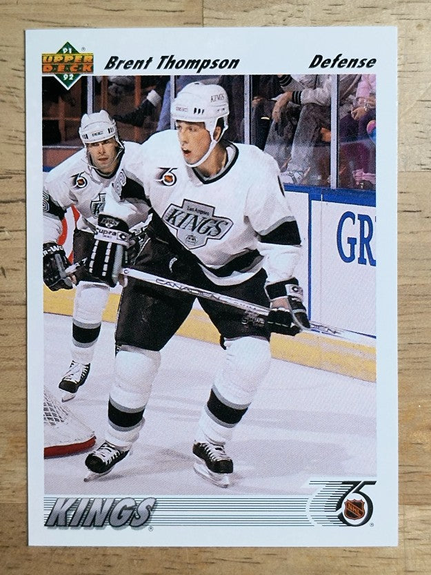 1991-92 Upper Deck #608 Brent Thompson RC