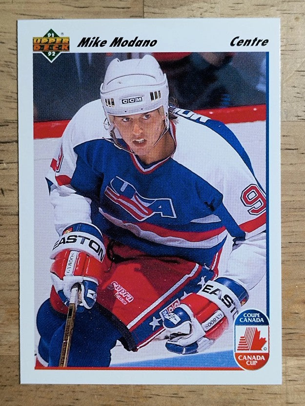 1991-92 Upper Deck French #32 Mike Modano CC