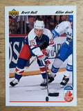 1991-92 Upper Deck French #33 Brett Hull CC