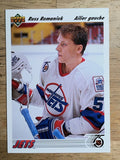 1991-92 Upper Deck French #46 Russ Romaniuk RC