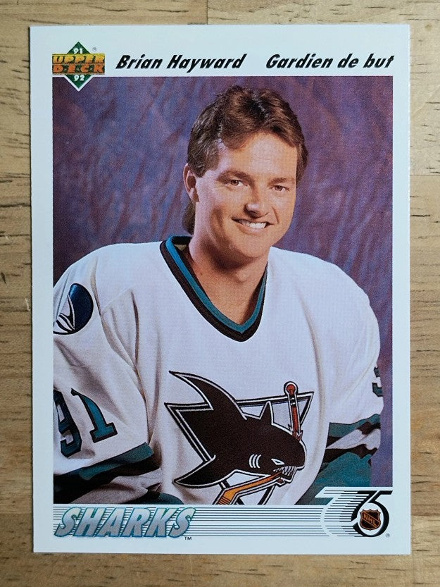 1991-92 Upper Deck French #59 Brian Hayward