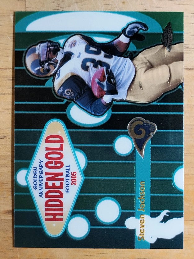 2005 Topps Chrome Golden Anniversary Hidden Gold #HG11 Steven Jackson